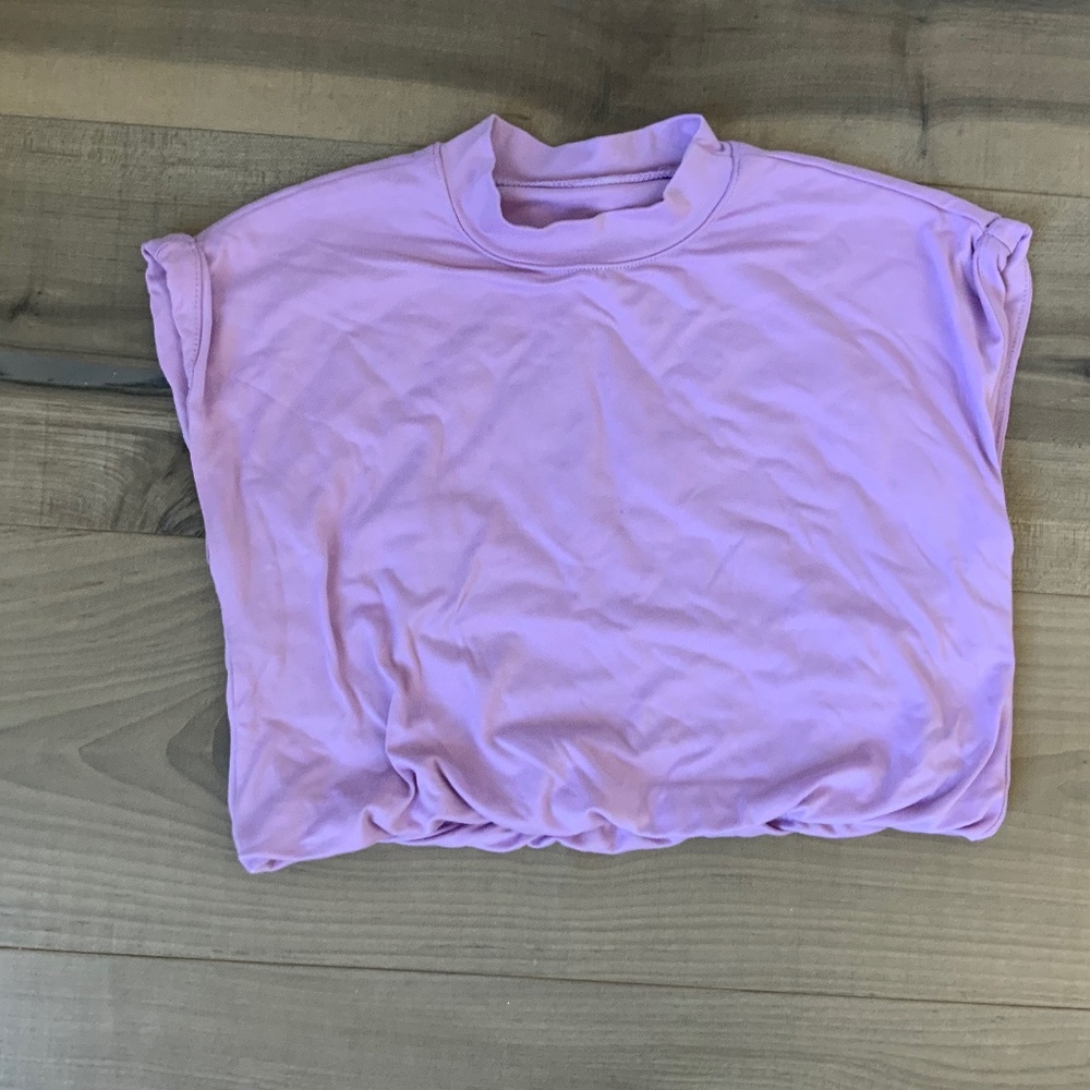 Five Dancewear Crop Top Lavender - YXL